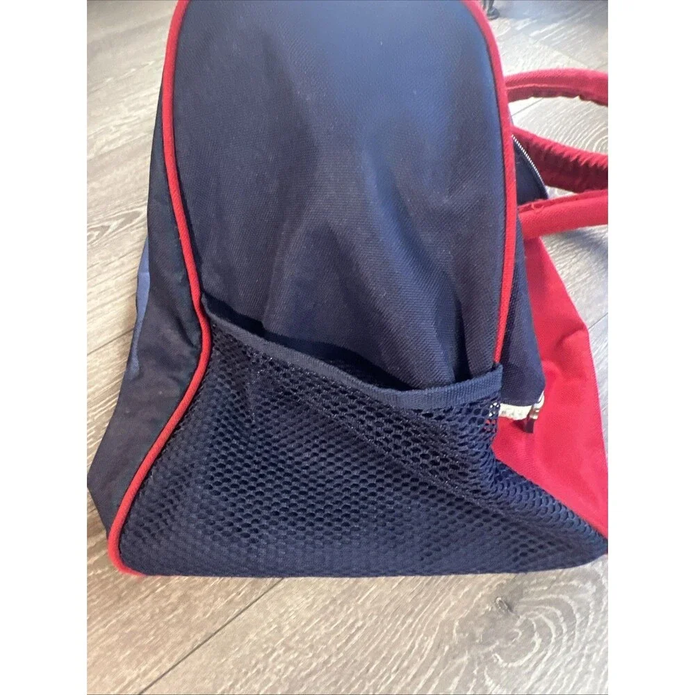 Tommy Hilfiger Tri-Color Cotton Canvas Duffle Bag